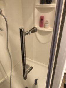 Magnetic shower door seal - Surface Protect