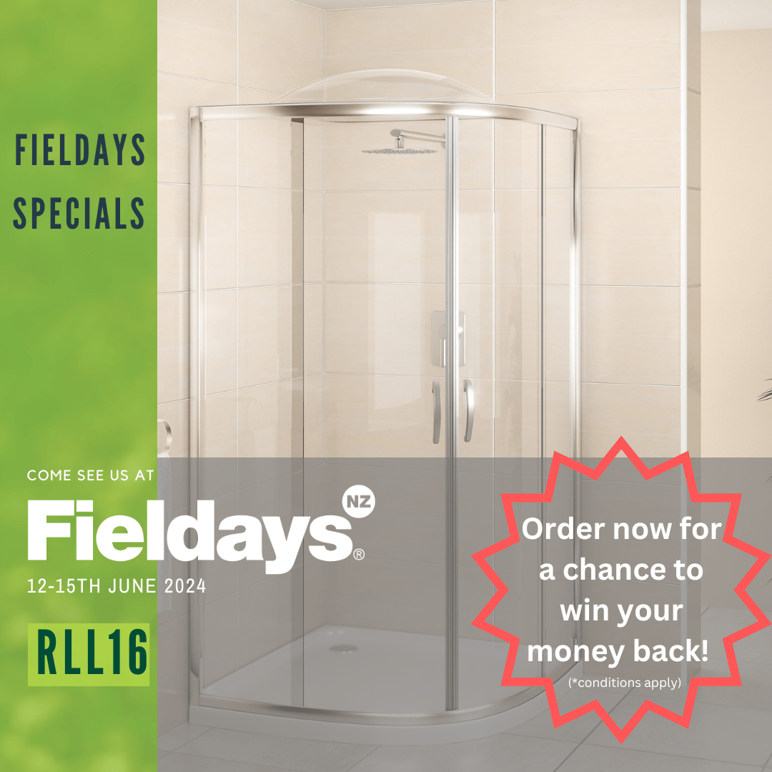 DIY Showerdome for curved showers Fieldays Special Surface Protect